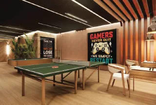 Indoor Games Lounge at Shree Sai Green Gold