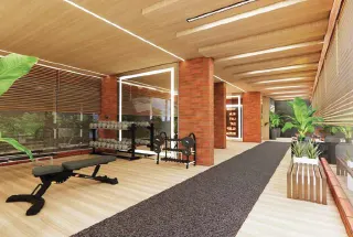 Fitness Studio & Gymnasium at Shree Sai Green Gold