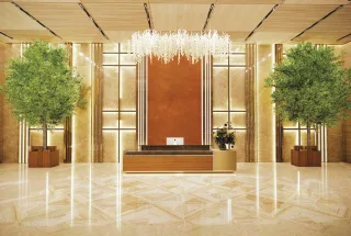 Grand Entrance Lobby at Shree Sai Green Gold